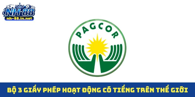Bộ 3 giấy phép hoạt động có tiếng trên thế giới