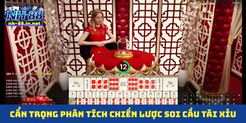 Cẩn trọng khi phân tích chiến lược soi cầu tài xỉu