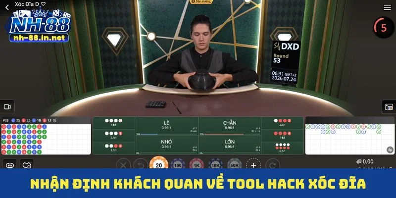 Nhận định khách quan về tool hack xóc đĩa