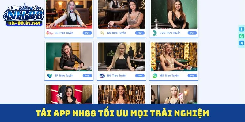 Tải app NH88 tối ưu mọi trải nghiệm